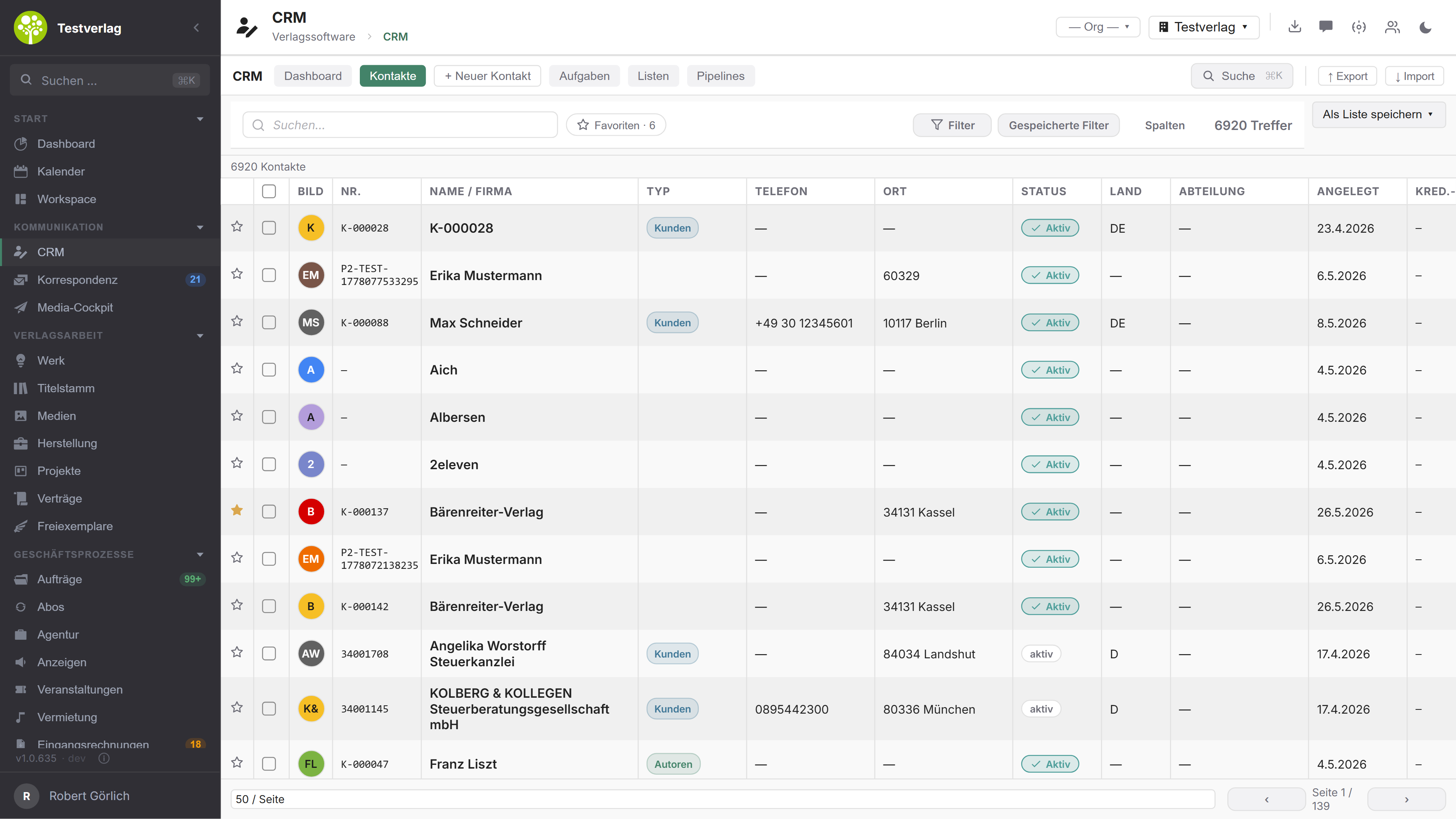 open.junixx – CRM